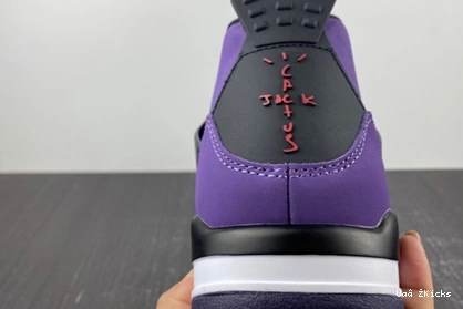 4 Air TRAVIS Retro Jordan 526 dynasty 766302 purple DailyWear SCOTT 1027